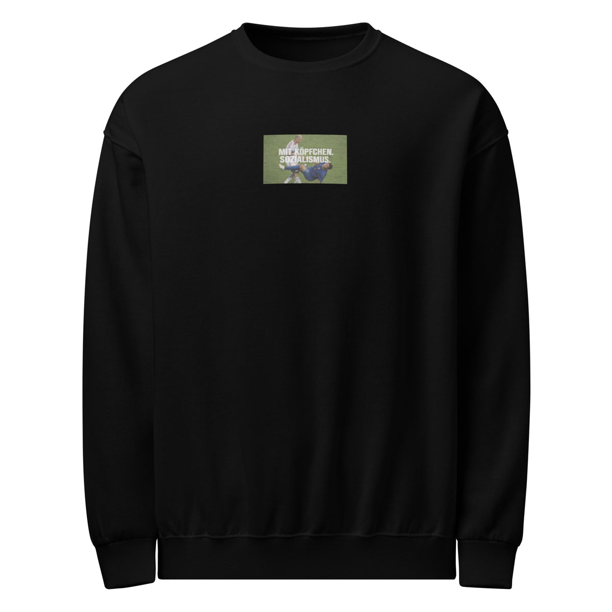 Mach’s mit Köpfchen. Sozialismus Crewneck